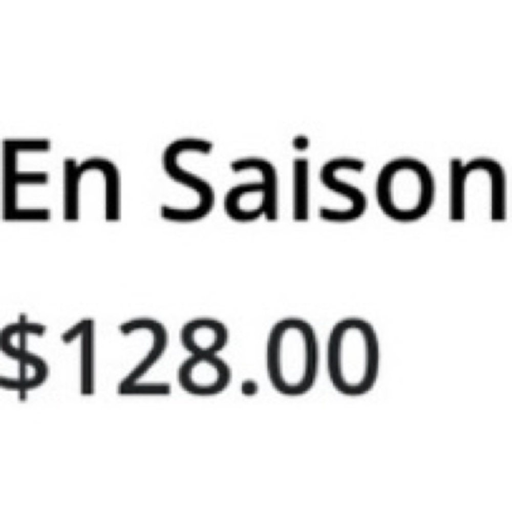 $128 Brand New En Saison - Picture 3 of 13